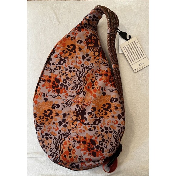Kavu Rope Sling Crossbody Bag Go Wild Safari Brand NEW NWT New With Tag Canvas